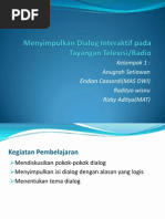 Download MemahamiMenyimpulkan Dialog Interaktif pada Tayangan TelevisiRadio by Andi Muhammad Falih SN238634655 doc pdf