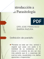 01 PP Introduccion a La Parasitologia