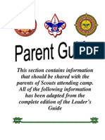 2008 Camp Conestoga Parent's Guide