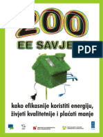 Energetska Efikasnost - 200 Savjeta