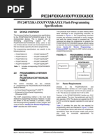 MCU - PIC24FV32KA304 - MICROCHIP - Programming Specifications