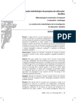 15 08 Gatti Construcao Metoodologica Da Pesquisa Em Educacao