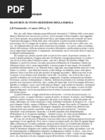 "Blanchot: il vuoto silenzioso della parola", di Matteo Veronesi