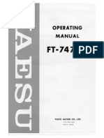 Manual Yaesu Ft-747gx