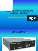 Procedimiento para Configurar Modem Ieru Dm991c E1