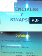 Potenciales y Sinapsis