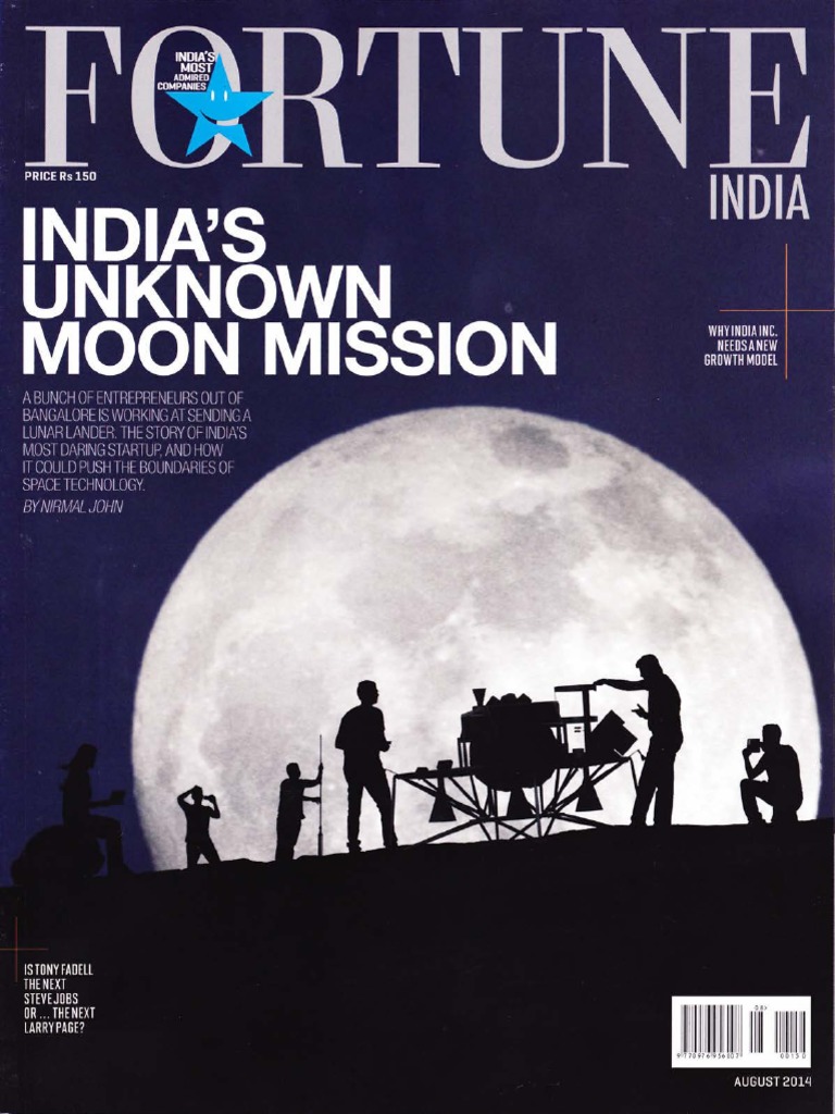 Team Indus Fortune India Cover Story | PDF | Space Based Economy | Moon