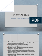 Pp Hemoptoe