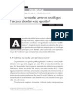 Sociologia e Violência