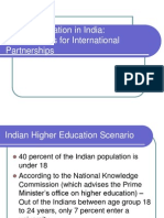 Higher Education in India: Opportunities For International Partnerships