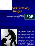 Violencia Familiar y Drogas