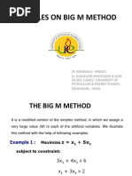 Big m Method