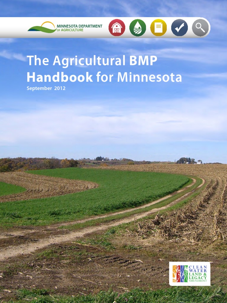 The Agricultural BMP Handbook For Minnesota PDF Clean Water Act