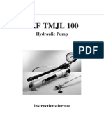SKF TMJL 100: Hydraulic Pump