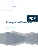 Presupuesto Financiero Trabajo Final