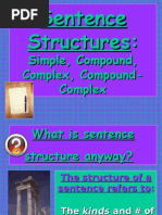 Sentence Structure Lesson Final