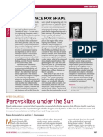 Perovskites Under The Sun