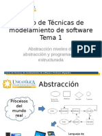 Tecnicas de Modelamiento Tema 2 Abstraccion Estructuración y Modularidad