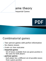 Game Theory: Impartial Games