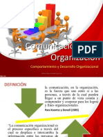 La Comunicacion El La Organizacion PDF