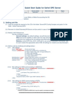 Quick Guide Sofrel OPC Server Setup