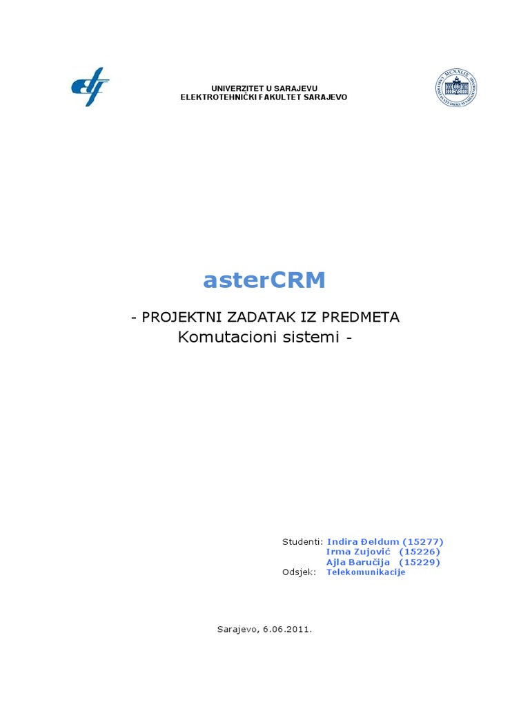 Asterisk and asterCRM Installation Guide | PDF