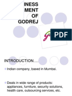 Presentation On Adi Godrej
