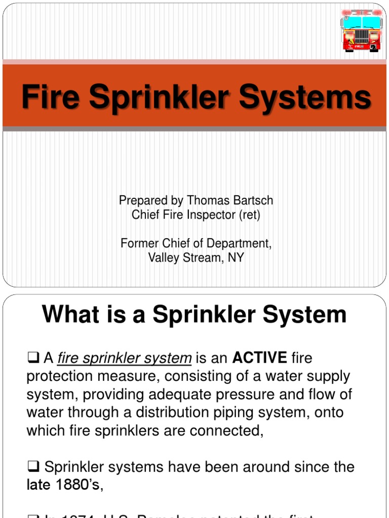 Fire Sprinkler Systems | PDF | Fire Sprinkler System | Building Engineering