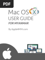 Mac OS X User Guide For Myanmar