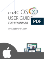 Mac OS X User Guide For Myanmar