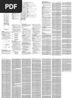 Charter OCAP 4-Device Remote Control: Manufacturer'S Codes