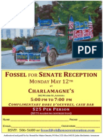 Fossel For Senate Reception