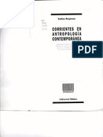 Reynoso (1988) Corrientes en Antropología Contemporánea PDF