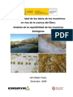 2008 Plan Calidad Datos Muestreos Ebro (Repetibilidad Biol)