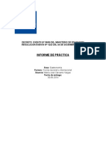 Informe de Practica