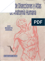 Técnica de Disecciones y Atlas de Anatomía Humana Negrete