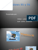 Exposicion Win 95 y Win 98