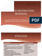Distres Respiratorio Neonatal
