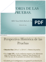 Historia de las pruebas psicológicas