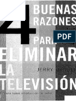 4 Buenas Razones para Eliminar La TV