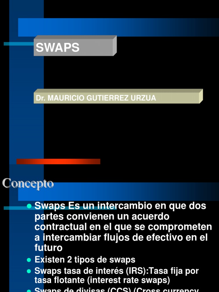 Clase 6 SWAPS | PDF | Swap (Finanzas) | Libor