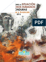 140203.informe Sobre La Situacion de DDHH en Honduras - 2013