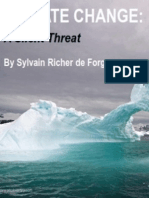 Climate Change A Silent Threat by Sylvain Richer de Forges