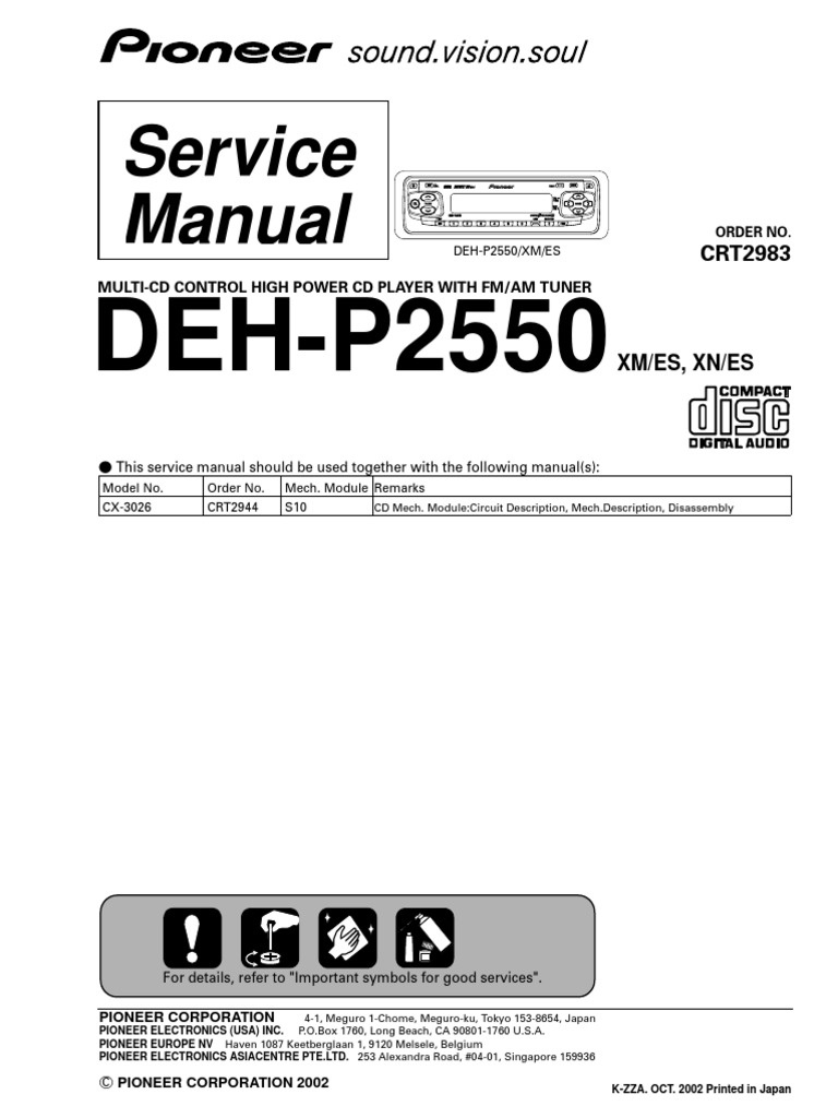 33 Pioneer Deh 4400hd Wiring Diagram - Wiring Diagram Database