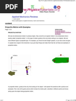 Projectile Motion With Example2s