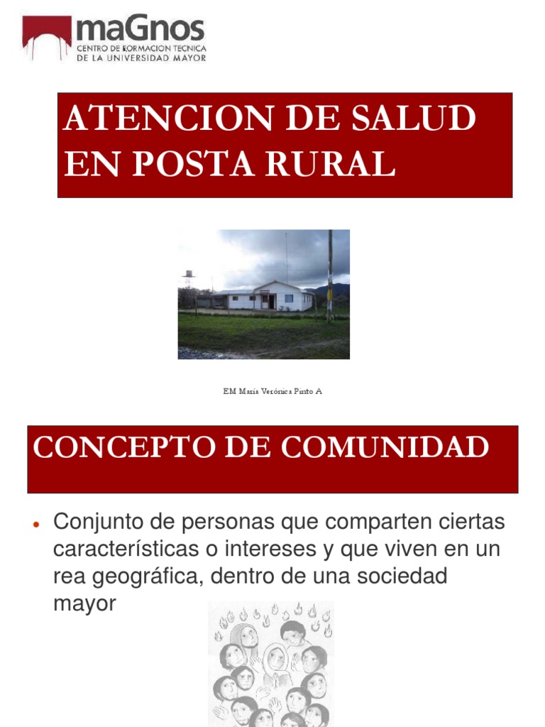 Atencion de Salud en Posta Rural | PDF | Liderazgo | Comunidad
