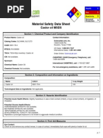 MSDS Castor Oil