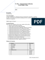 INTC 1356 Instrumentation Calibration - Fall 2013