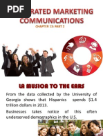 Chapter 13 Integrated Marketing Communications Part 2