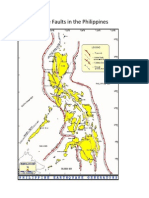 Map of Active Faults in the Philippines